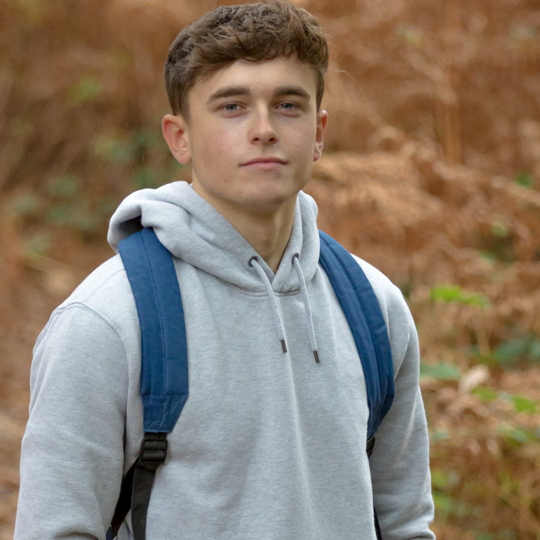 Young person receiving housing support